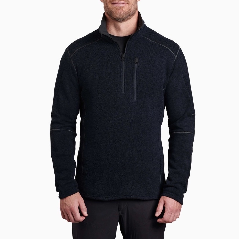 Kuhl Interceptr 1/4 Zip Fleece Men XXL Sweater Mutiny Blue Pullover Gorpcore